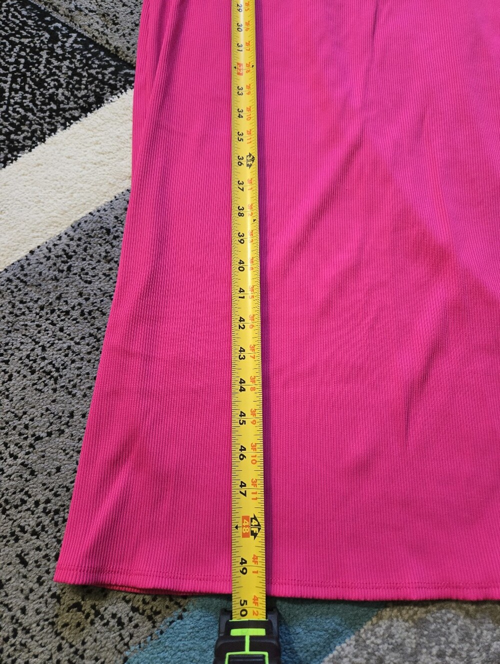 WHBM FORME Rib Sleeveless Midi Dress, M, EUC - Picture 5 of 13